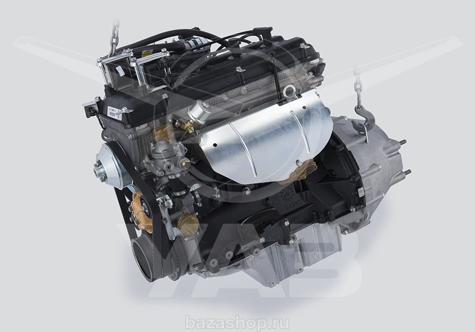 Двигатель ЗМЗ-40911 АИ-92 УАЗ 452, Евро-4 (4-/5-ступ. КПП, без ГУР, МИКАС BOSCH; с кроншт. ролика) / 40911-1000400-60